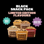 Black Snack Pack (5 X 150g Mini Tubs)