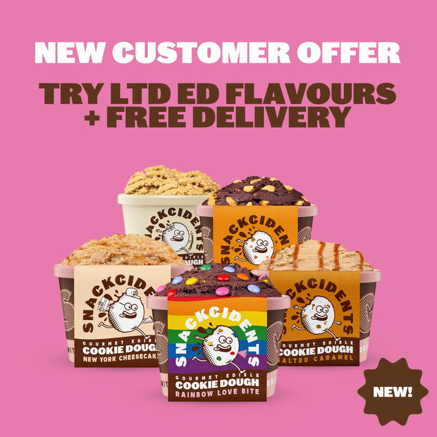 New Customer June Limited Edition Cookie Dough Hamper (5 X 150g Mini Tubs)