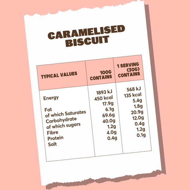 Caramelised Biscuit [Biscoff] (Vegan)