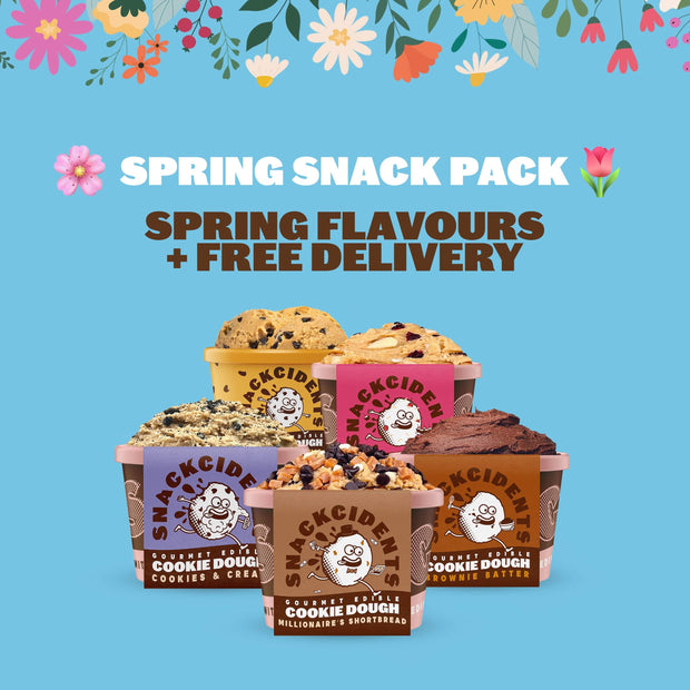 Spring Snack Pack [Spring Flavours] (5 X 150g Mini Tubs) + FREE DELIVERY