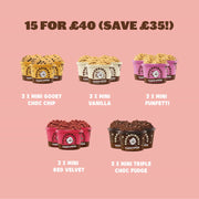 15 FOR £40 - EDIBLE COOKIE DOUGH 150G MINI TUBS + FREE DELIVERY