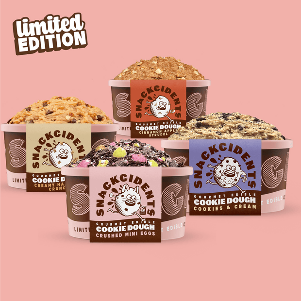 Edible Cookie Dough 500g Monster Tubs - 6 FOR 4 (SAVE £32.70!)