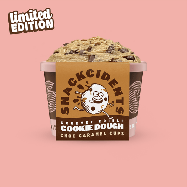 Choc Caramel Cups Edible Cookie Dough 150g Tub