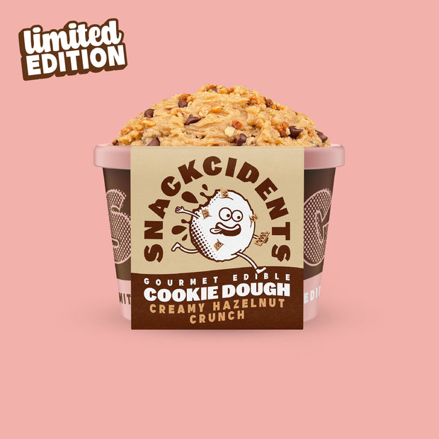 Creamy Hazelnut Crunch Edible Cookie Dough 150g Tub