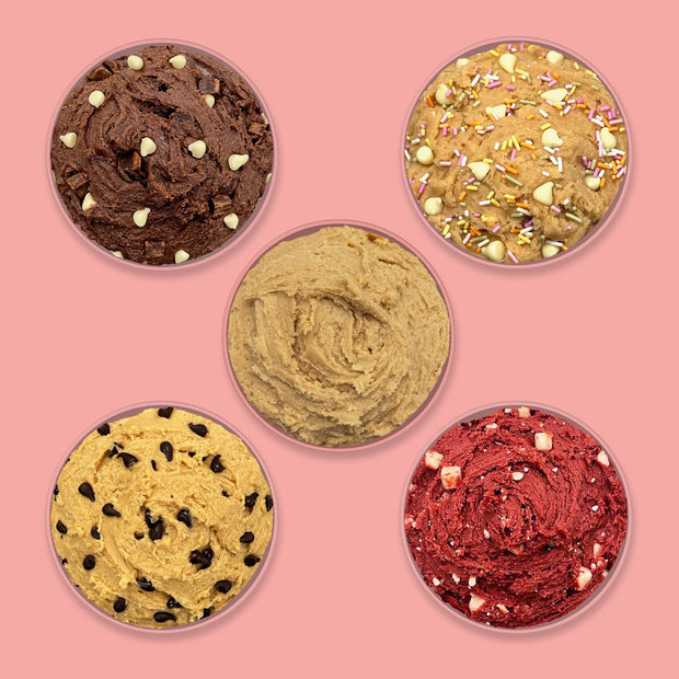 Edible Cookie Dough 500g Monster Tubs - 6 FOR 4 (SAVE £32.70!)