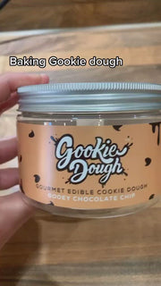 Indulgent Vanilla Edible Cookie Dough Monster Tub (500g) VEGAN